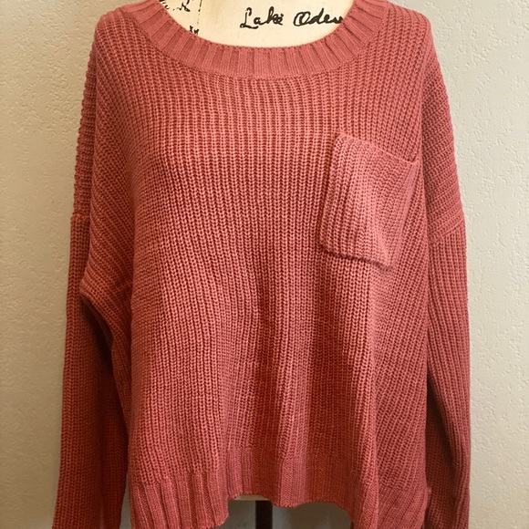 NWT Arizona Jean Co Foxy Pink Sweater Size XXL - Picture 1 of 3